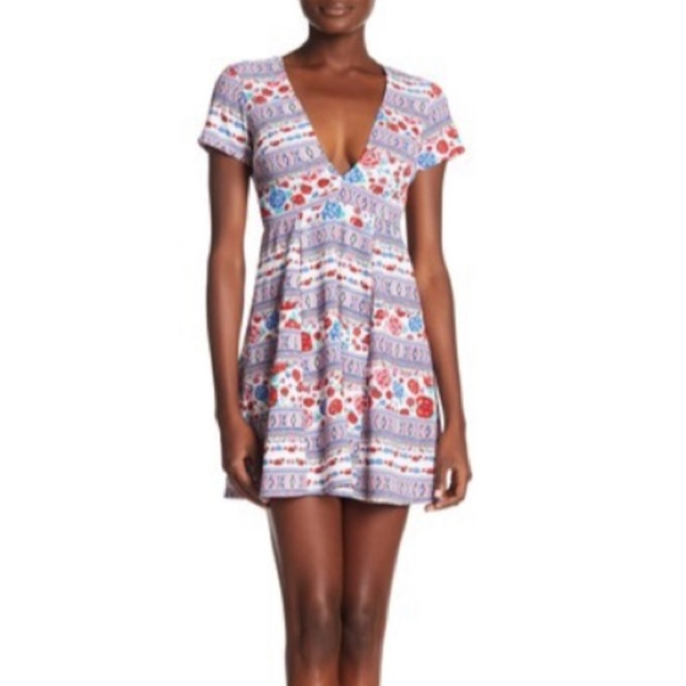 SHOW ME YOUR MUMU Ibiza Cutout Back Shift Dress